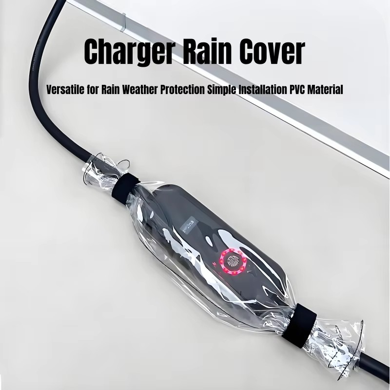 Outdoor Power Box - MOBIDEA 防水電気自動車充電器レインカバー防塵プロテクターバッグ EV 充電プラグコントロールボックス屋外用