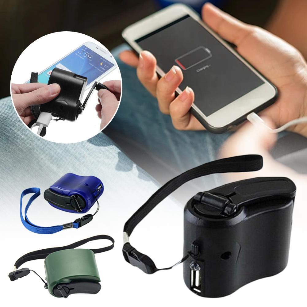 Outdoor Power Kit - ポータブル屋外手回しUSB電話充電器緊急発電機バッテリーなし充電器旅行ハイキングサバイバルキット用