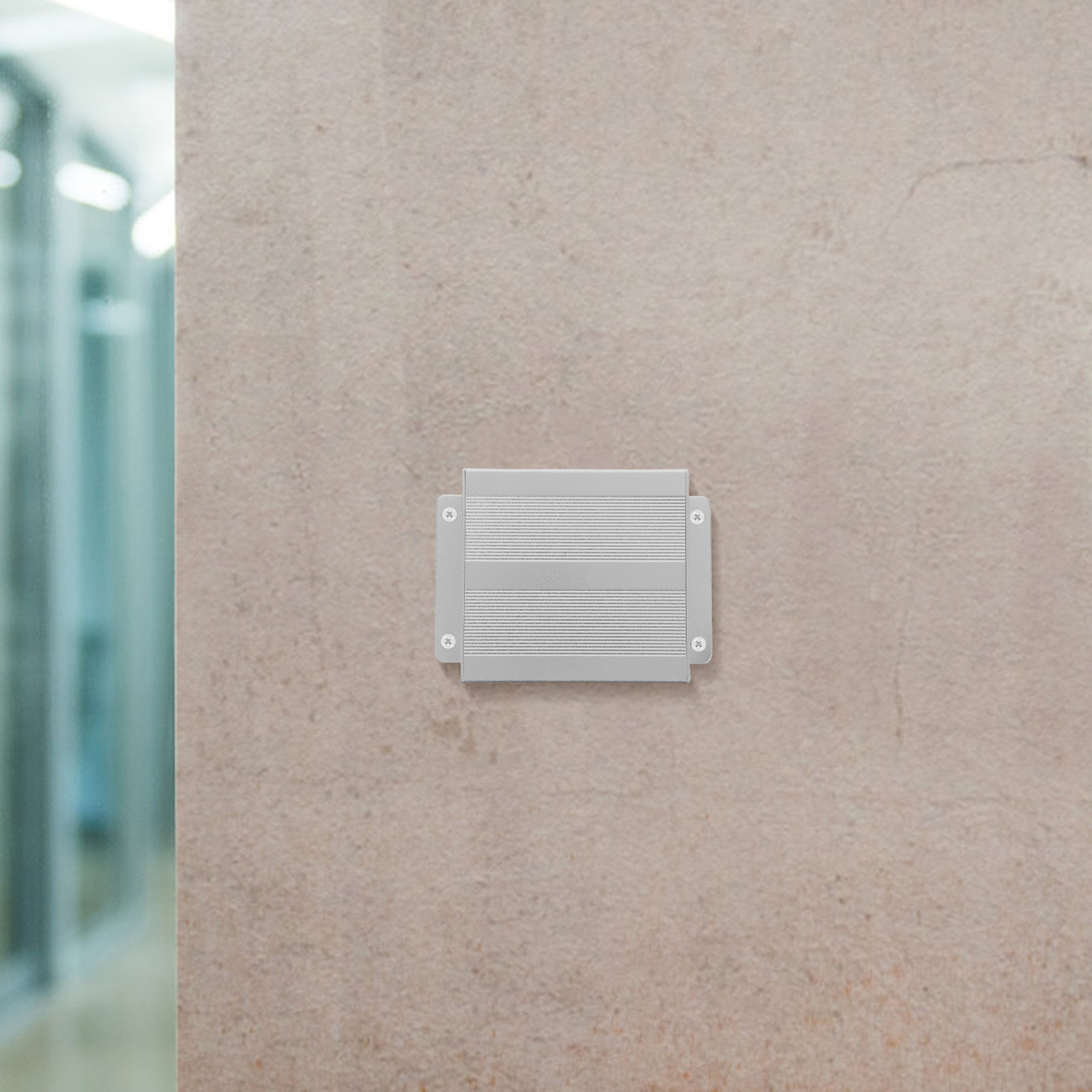 Outdoor Power Box - 標準的なアルミニウム製エンクロージャーボックス。アクセス制御用、電動機用、屋外用のアルミニウム製電源エンクロージャー。
