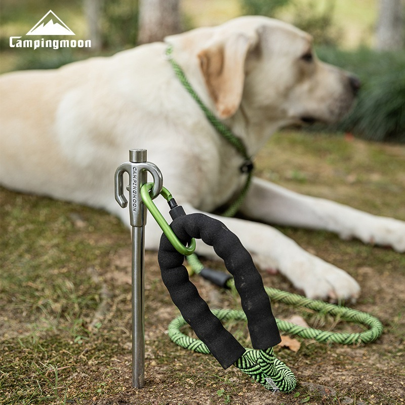 Campingmoon-K45ボールド420ステンレス鋼ペッ - Outdoor Power Stake のレビューと価格