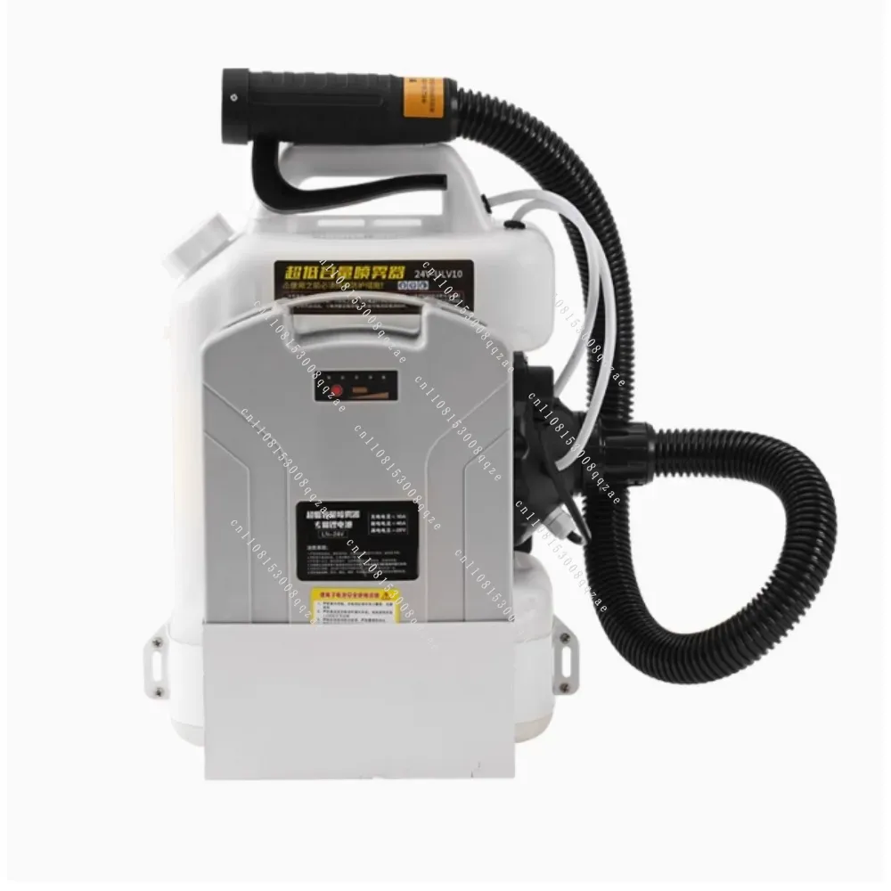 電動式超微粒子噴霧器。新型の低容量式で、感染症予防および消毒 - Electric Sprayer Backpack のレビューと価格
