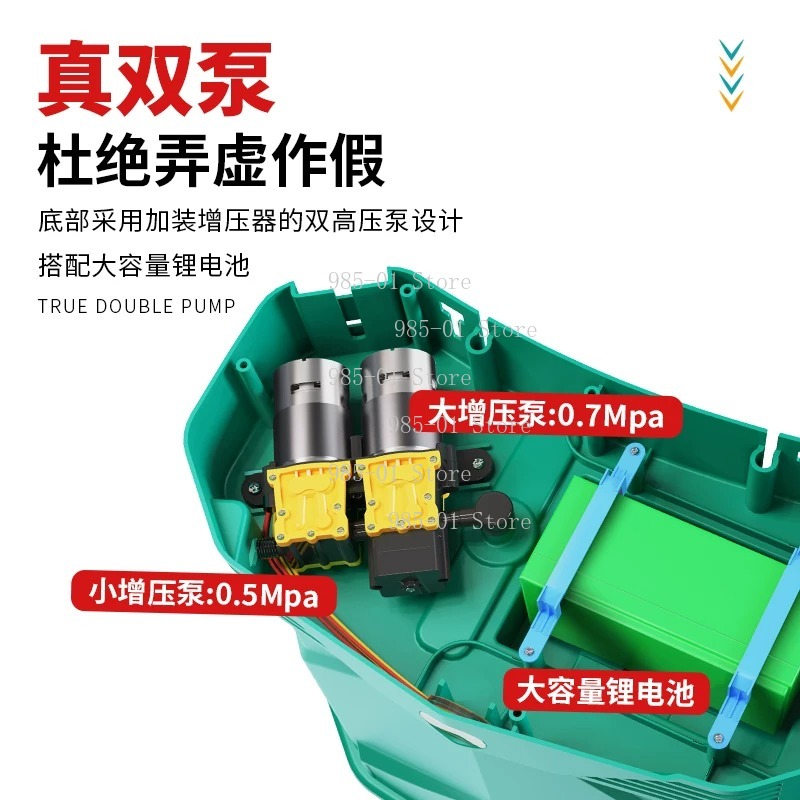 高圧電動20Lバックパック噴霧器、農業用殺虫剤用充電式リチウ - Electric Sprayer Backpack のレビューと価格