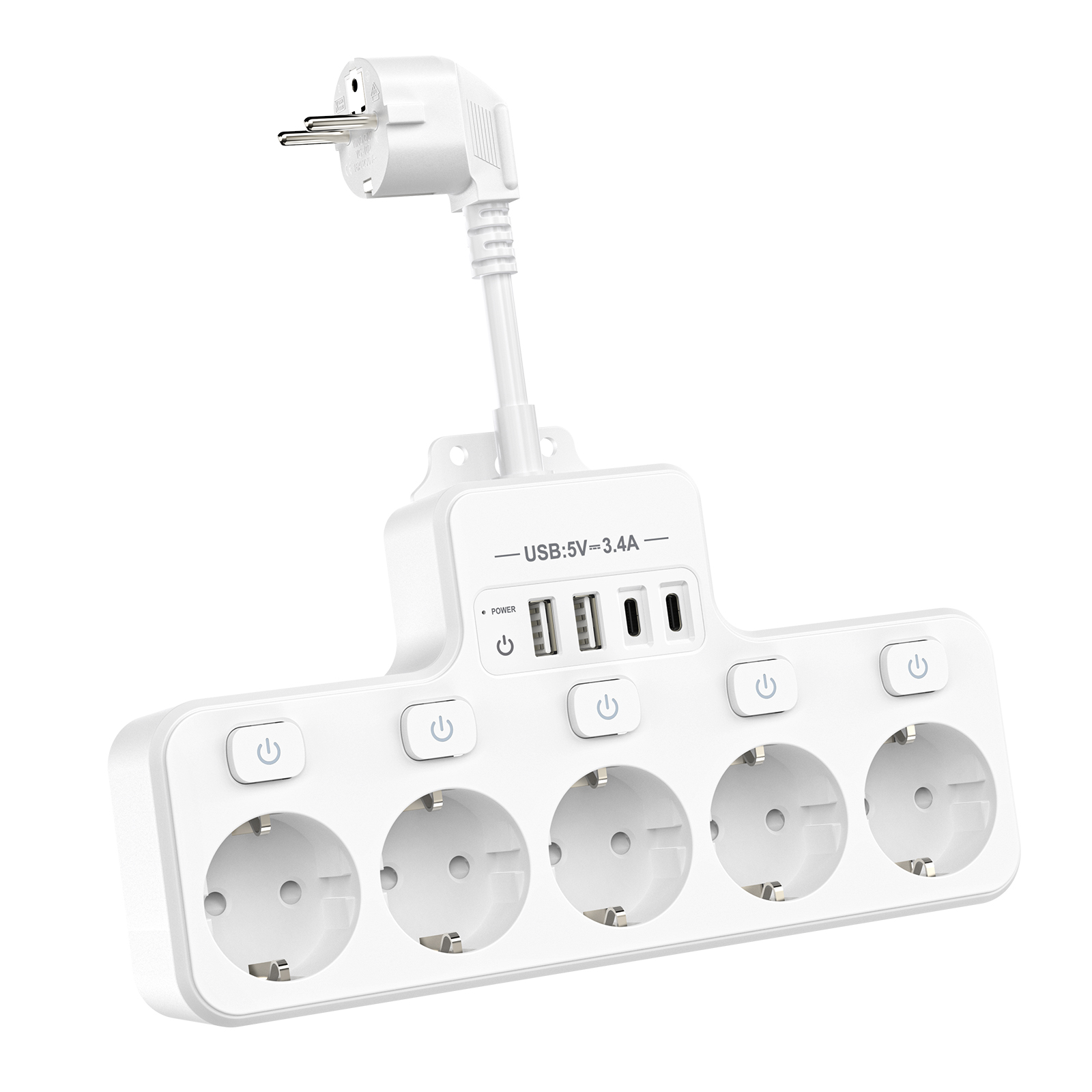 4000W 16A EU マルチコンタクトプラグ パワープレ - Outdoor Power Outlet のレビューと価格
