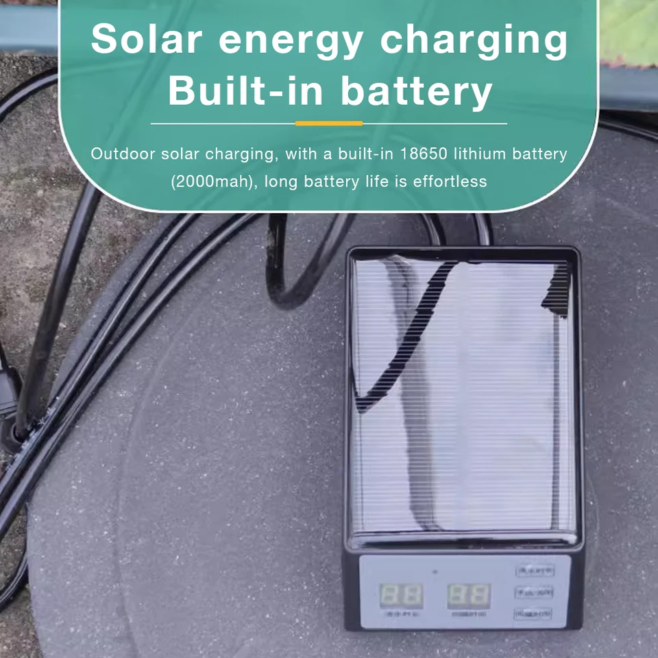 新しい太陽光発電灌漑タイマー自動屋外庭園散水システム 200 - Outdoor Power With Timer のレビューと価格