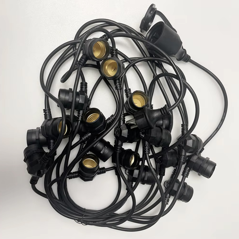 10 メートルケーブル LED ストリング商用グレード防水  - Outdoor Power Adapter のレビューと価格