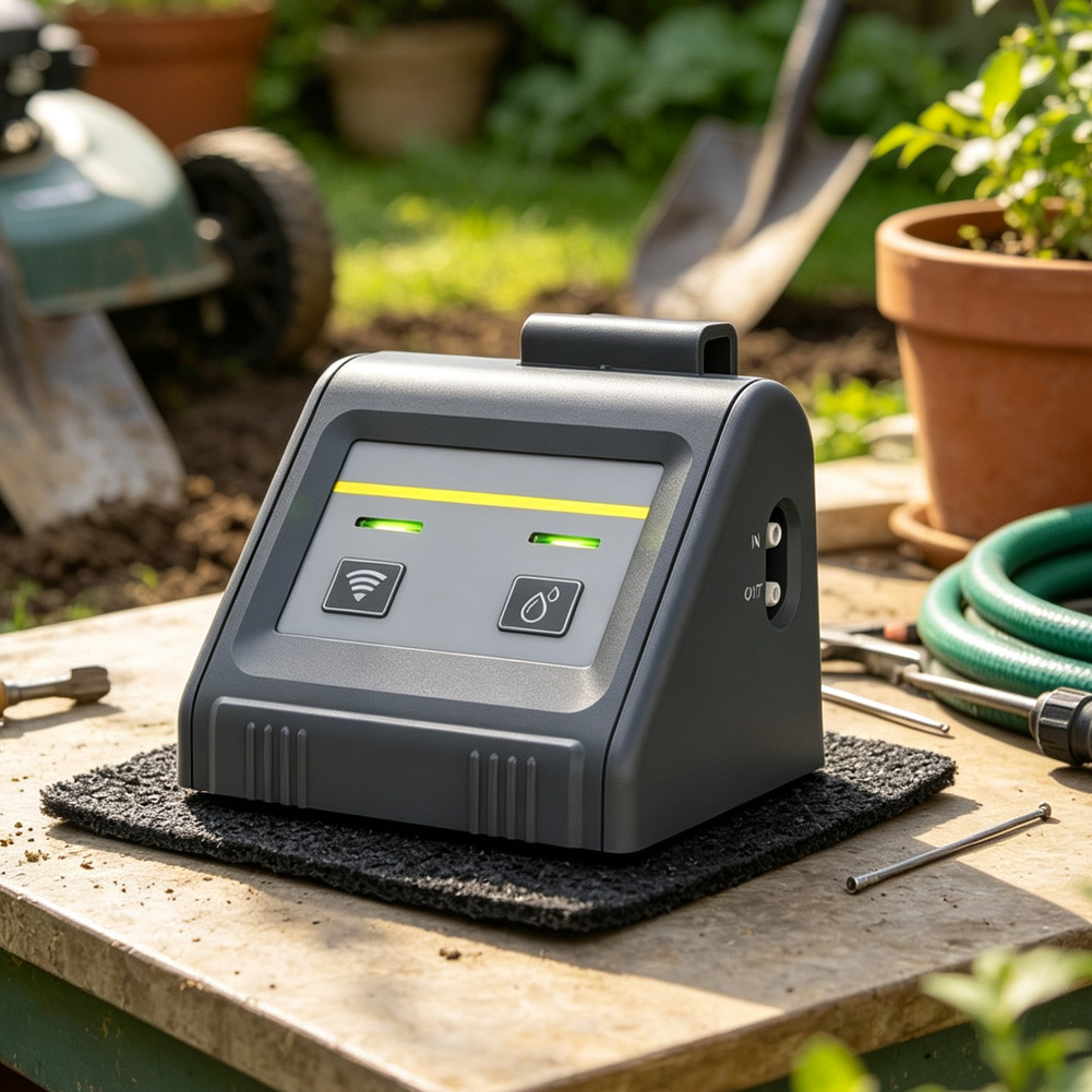アプリ制御のスマート灌漑タイマー、屋内・屋外用、植物用、US - Outdoor Power With Timer のレビューと価格