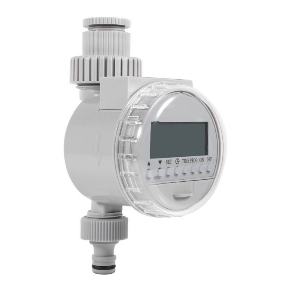 庭の灌漑コントローラー用 太陽光発電自動散水タイマー LCD - Outdoor Power With Timer のレビューと価格