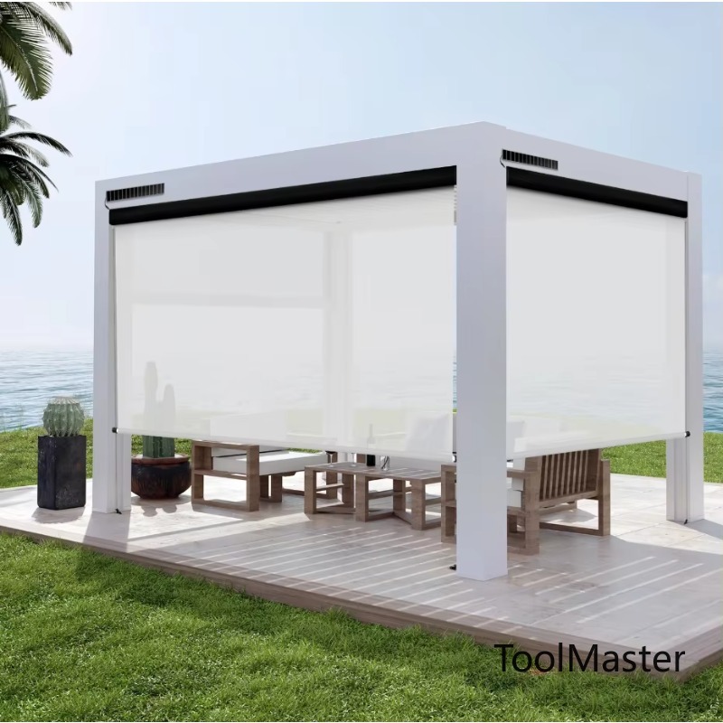 【2026】ソーラーパワー屋外ローラーブラインド アルミレー - Outdoor Power Blinds のレビューと価格