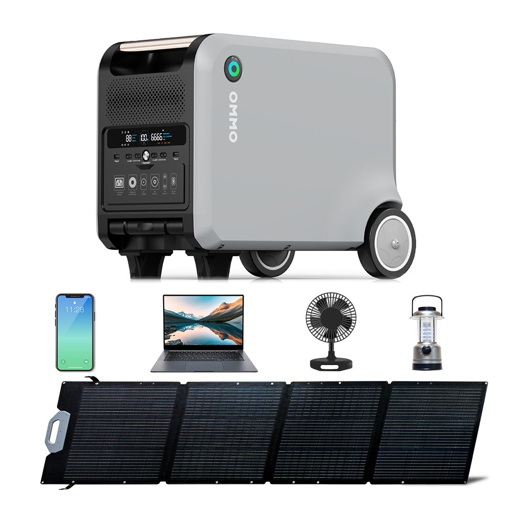 OMMO OM-PV200Z 高効率200Wオールブラック折 - Outdoor Power Kit のレビューと価格