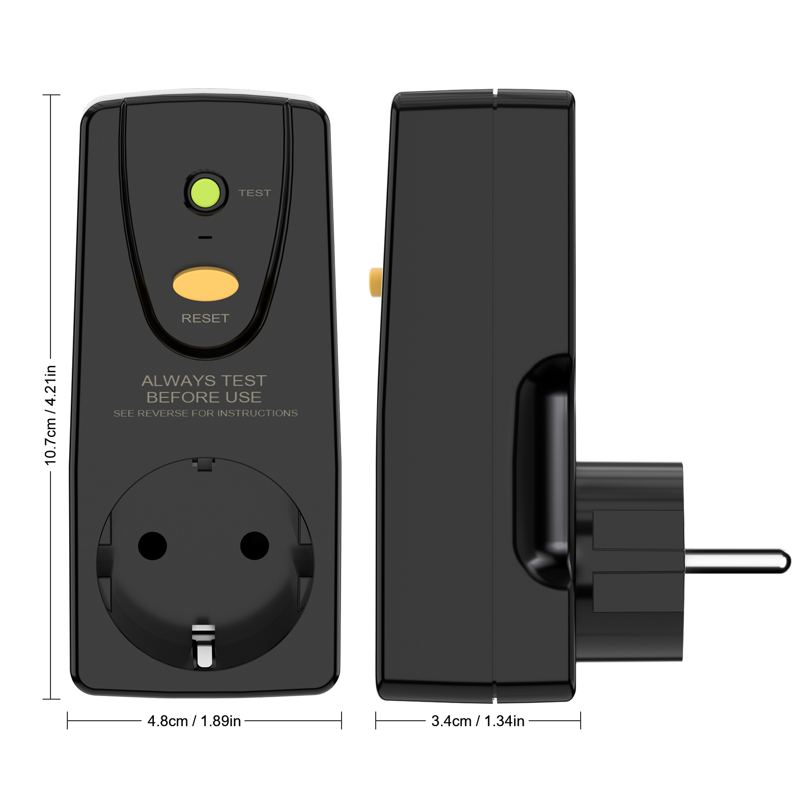 家庭用漏れ防止プラグ,安全スイッチ付き家庭用プラグ,家庭用サ - Outdoor Power Outlet のレビューと価格