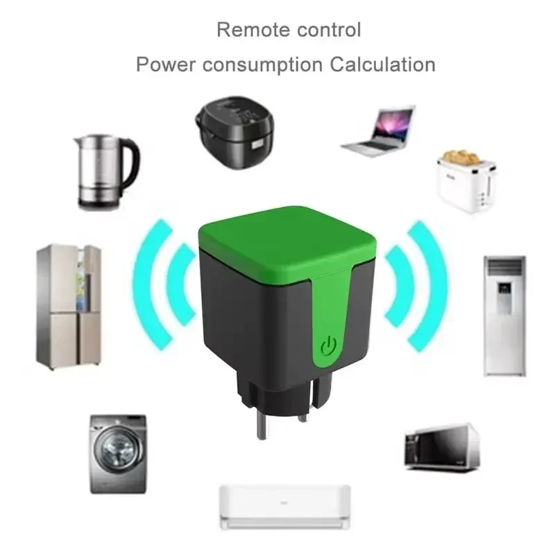 Tuya EU 16A WiFiスマート防水ソケット屋外用ソ - Outdoor Power Adapter のレビューと価格