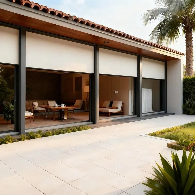 2026年発売 電動スマートアルミローラーブラインド UVカ - Outdoor Power Blinds のレビューと価格