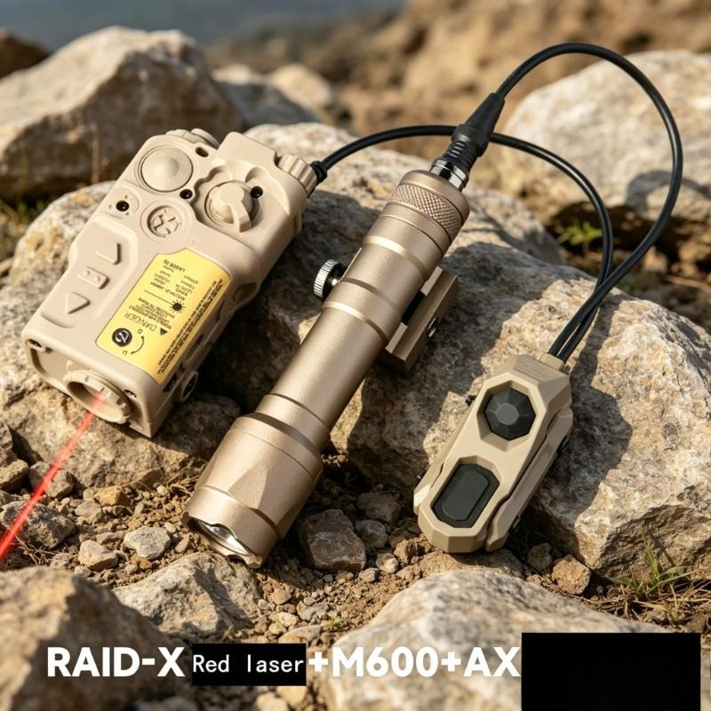 調整可能なグリーンレイタクティカルキット、ステディ＆ブリンク - Outdoor Power Kit のレビューと価格