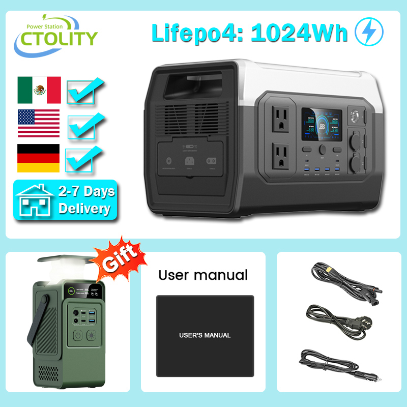 CTOLITY 1600W キャンプ用ポータブル電源 AP2 - Outdoor Power Outlet のレビューと価格
