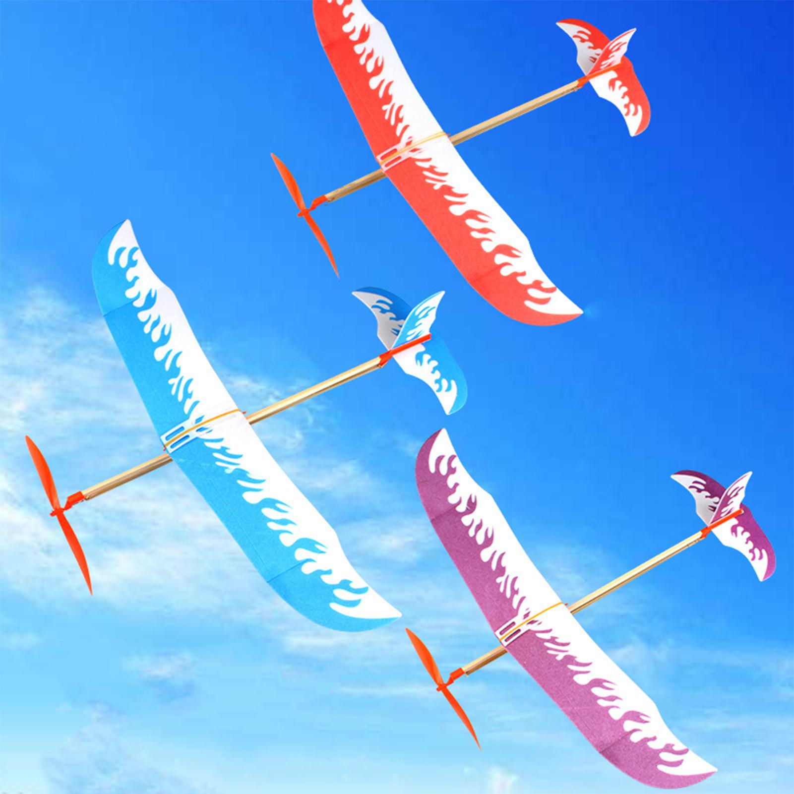 輪ゴム飛行機 パワードグライダー航空機キット 飛行ゲーム遊び - Outdoor Power Kit のレビューと価格