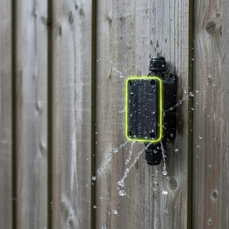 屋外用ジャンクションボックス 2ウェイ IP66 防水ケーブ - Outdoor Power Cable Junction Box のレビューと価格