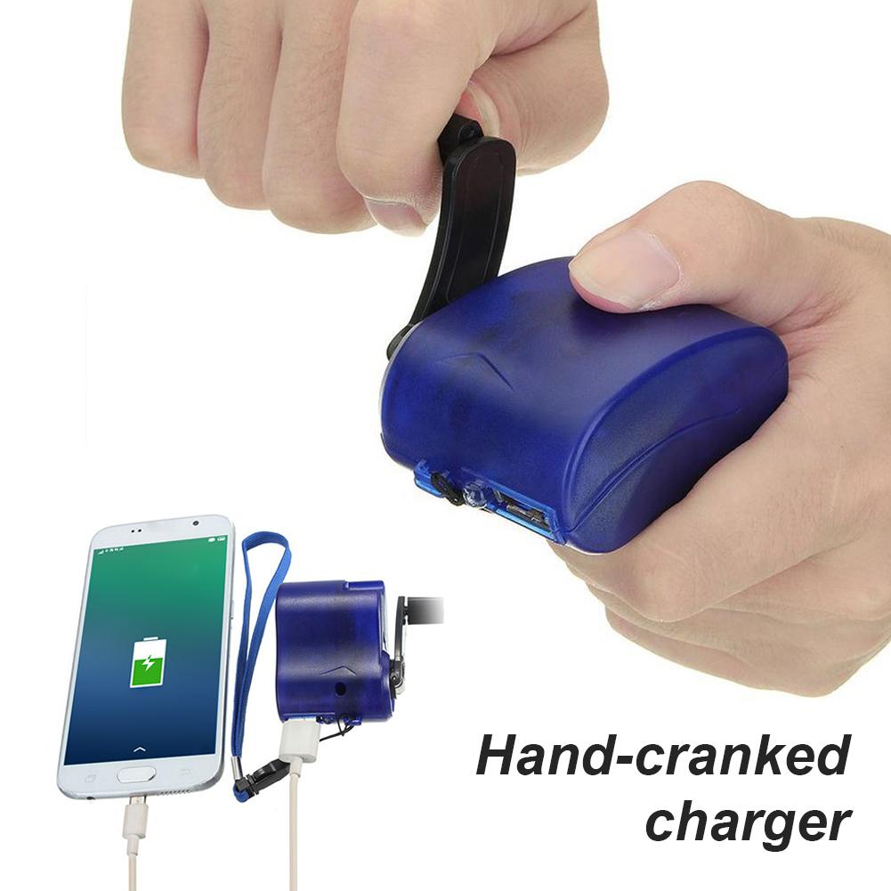 ポータブル屋外手回しUSB電話充電器緊急発電機バッテリーなし - Outdoor Power Kit のレビューと価格