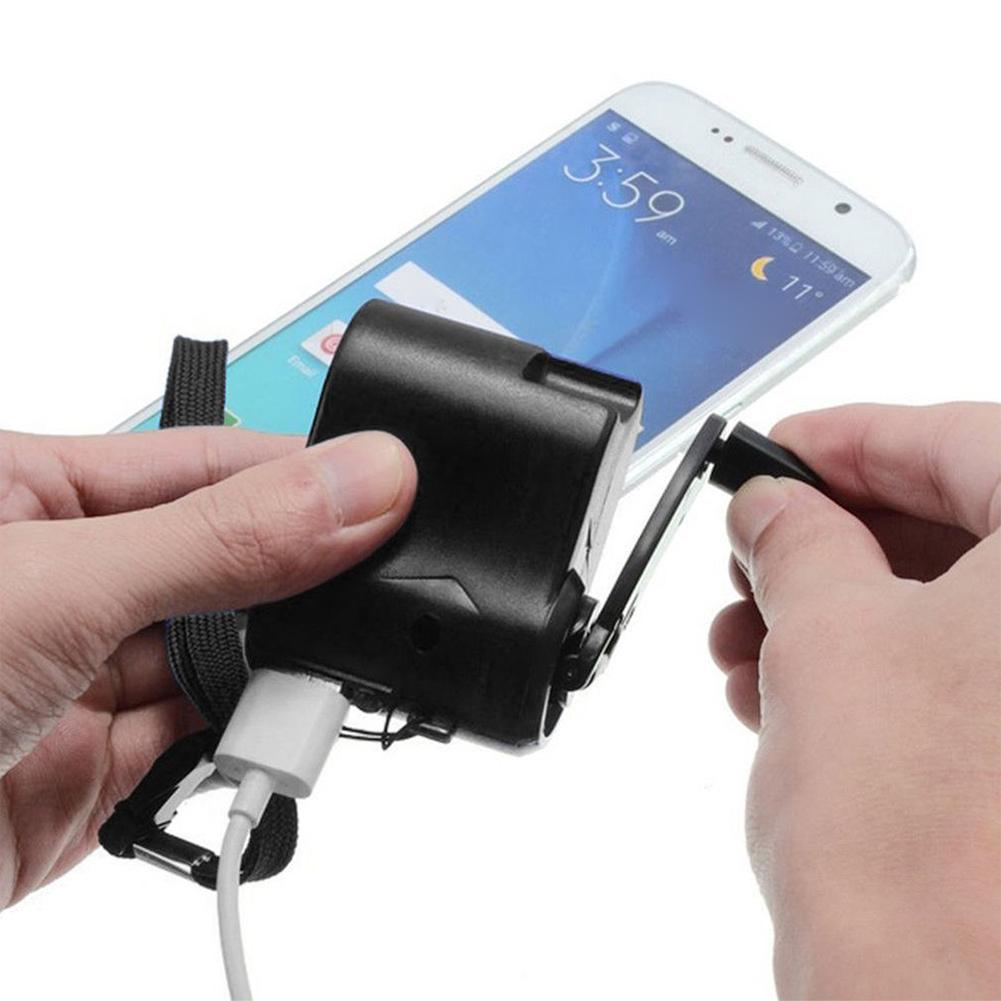 ポータブル屋外手回しUSB電話充電器緊急発電機バッテリーなし - Outdoor Power Kit のレビューと価格