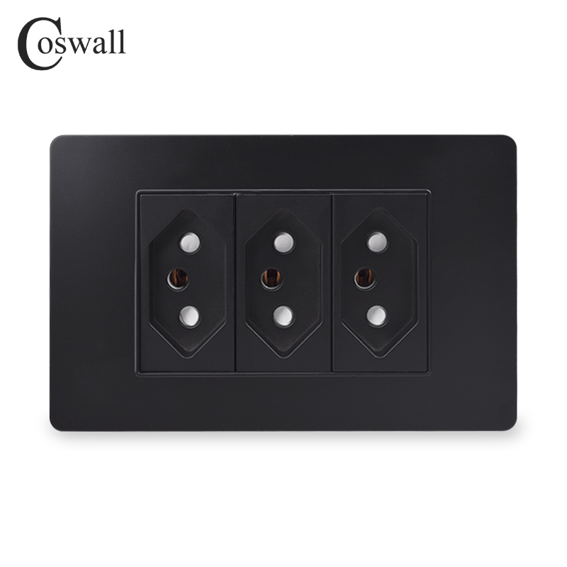 Coswall PC ブラジル標準 20A 電源ブラジルソケ - Outdoor Power Outlet のレビューと価格