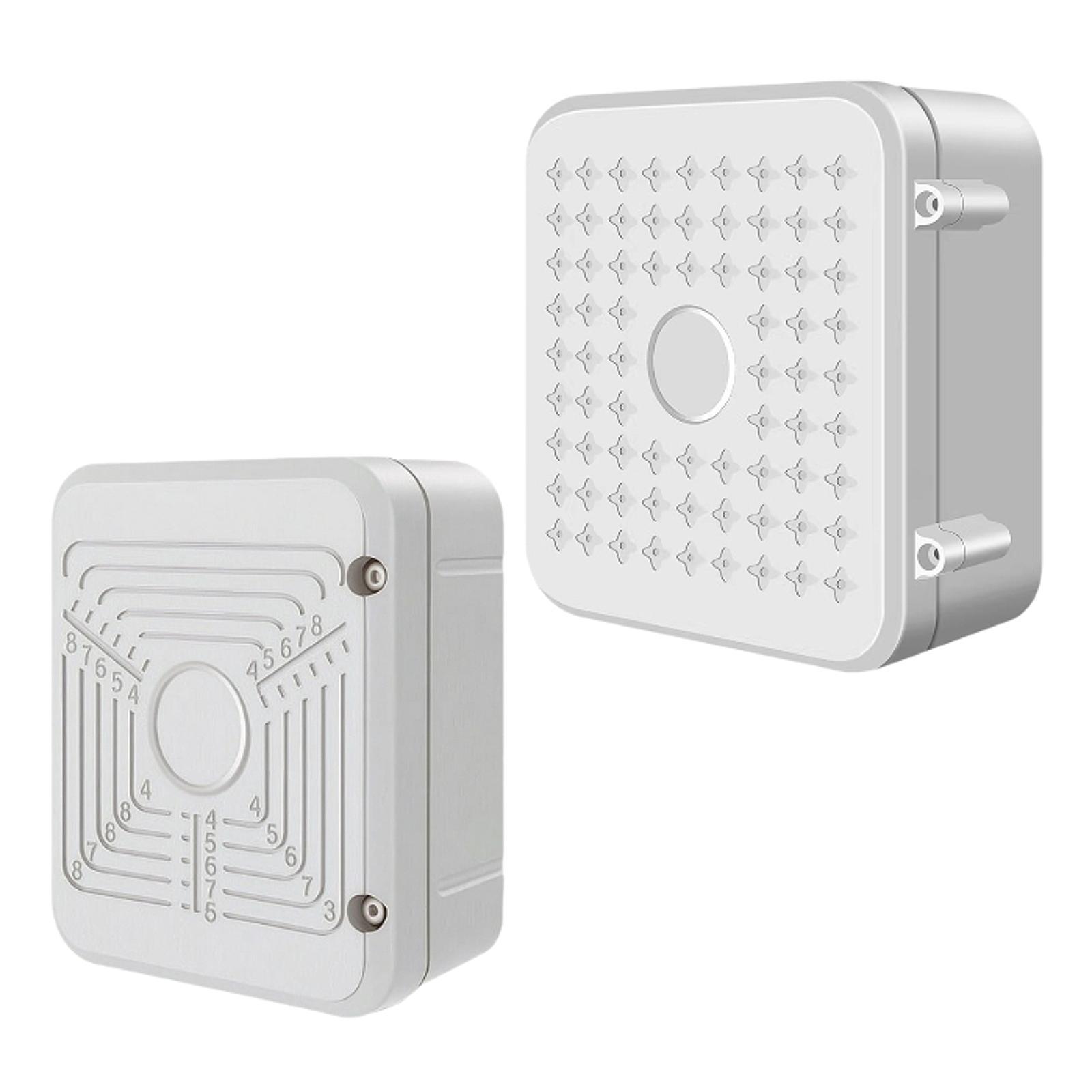 防水電源ボックス電気接続エンクロージャ防塵ケース屋外壁掛けセ - Outdoor Power Cable Junction Box のレビューと価格
