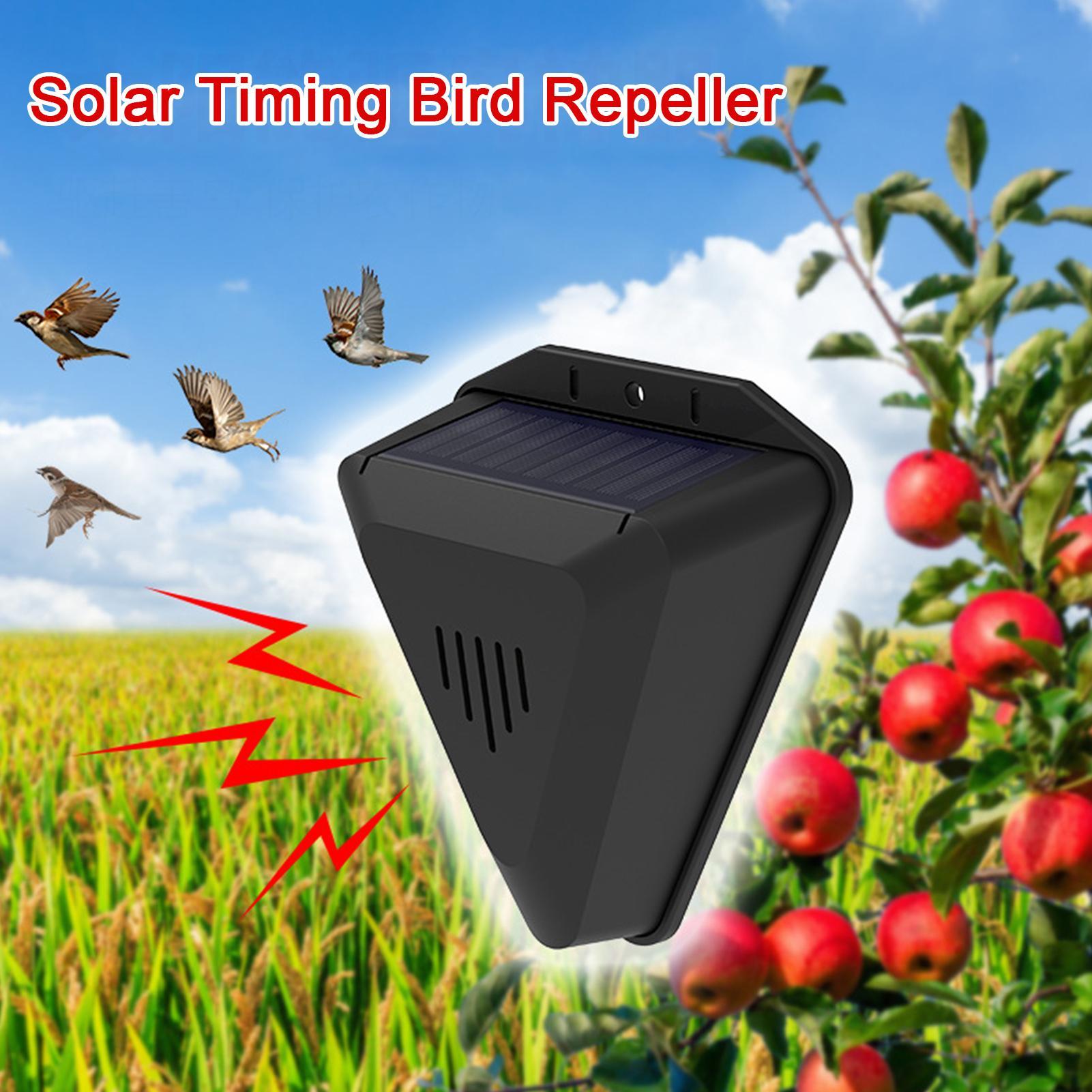 ソーラータイマー鳥よけ装置 13種類の音 防水 鳥よけ 屋外 - Outdoor Power With Timer のレビューと価格