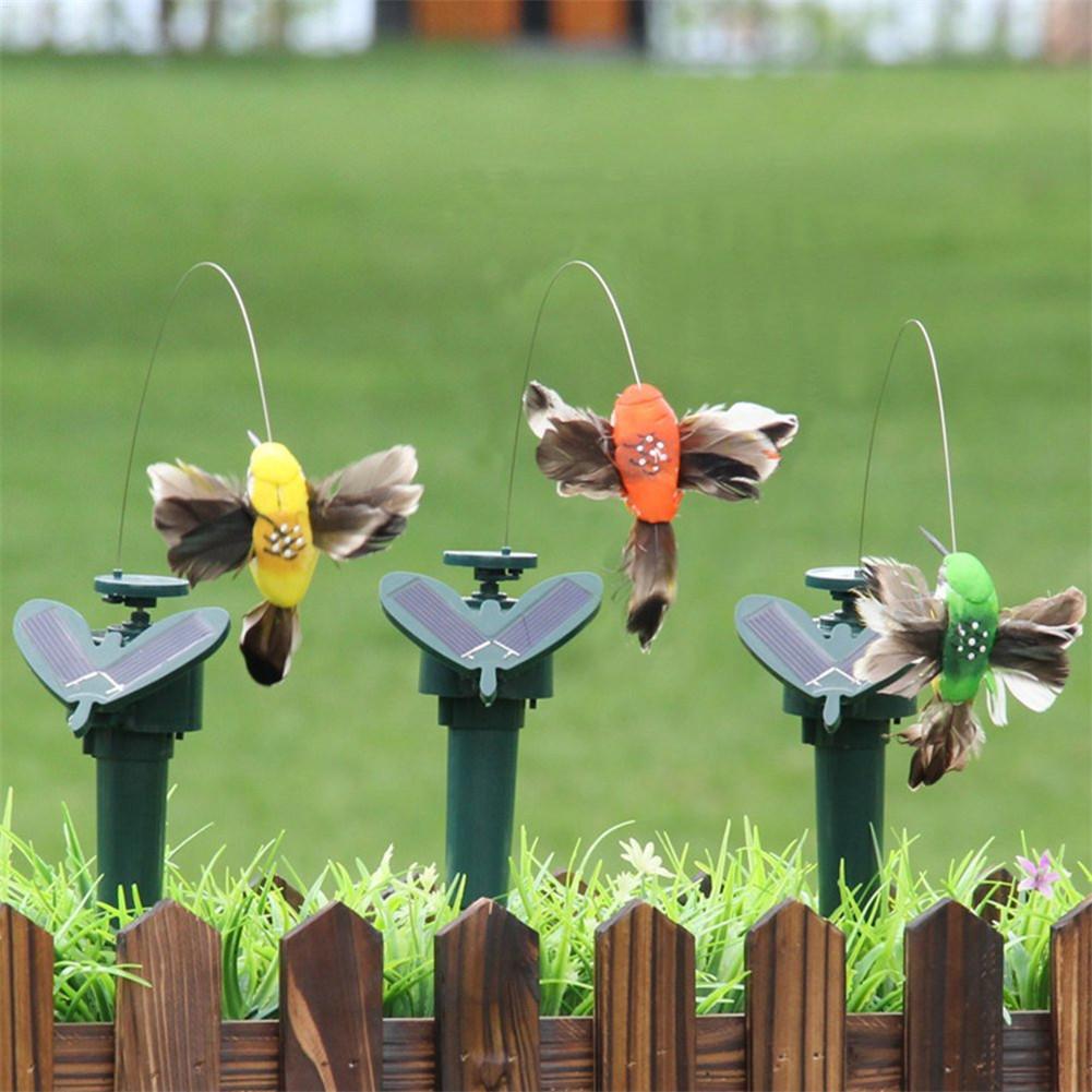 1pc ソーラー回転鳥面白い飛行ハチドリ太陽光発電鳥ステーク - Outdoor Power Stake のレビューと価格