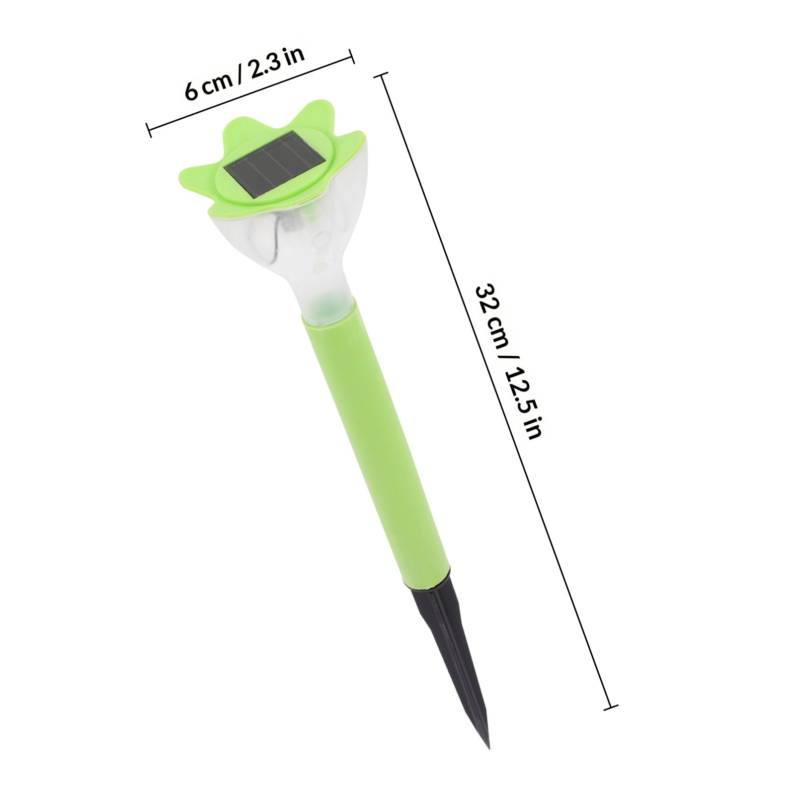 ソーラーフラワーライト2個組。屋外の通路や庭を飾るための装飾 - Outdoor Power Stake のレビューと価格