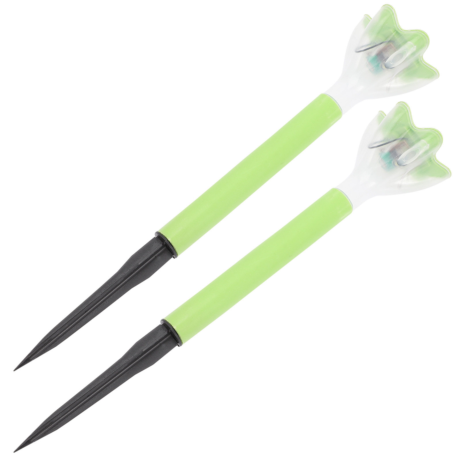 ソーラーフラワーライト2個組。屋外の通路や庭を飾るための装飾 - Outdoor Power Stake のレビューと価格
