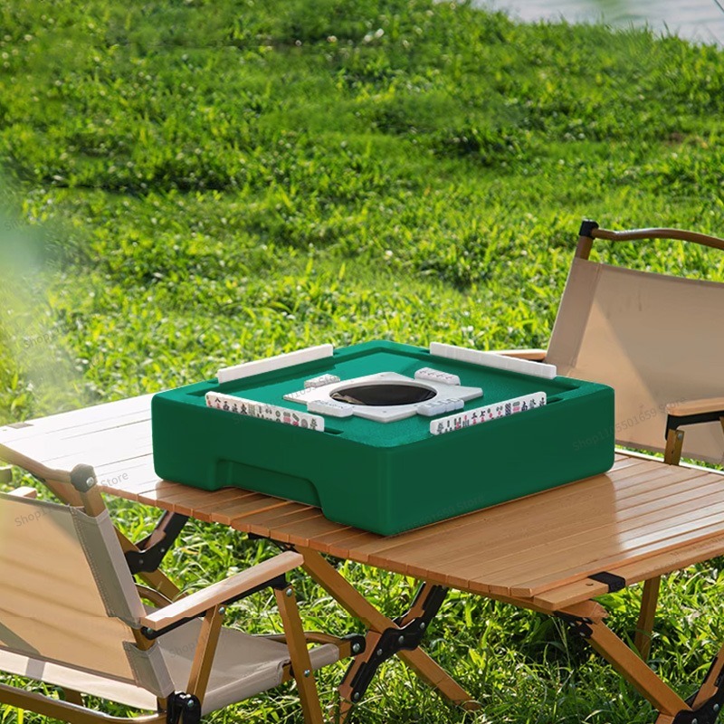 ミニ麻雀牌セット、電動式ポータブルミニ麻雀マシン、キャンプ用 - Outdoor Power Blinds のレビューと価格