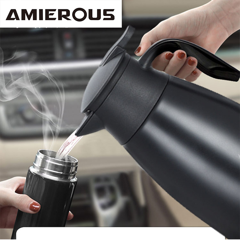 Arier ポータブルカーケトル 800ML ハンドル付き  - Outdoor Power Plug In のレビューと価格