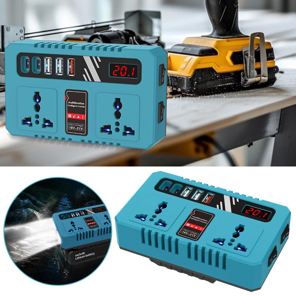 マキタ18Vリチウムバッテリー対応、200W、18Vから11 - Outdoor Usb Power Adapter のレビューと価格